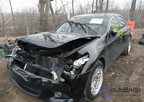 2013 Infiniti G37X z USA, uszkodzony, nr VIN JN1CV6AR3DM358810
